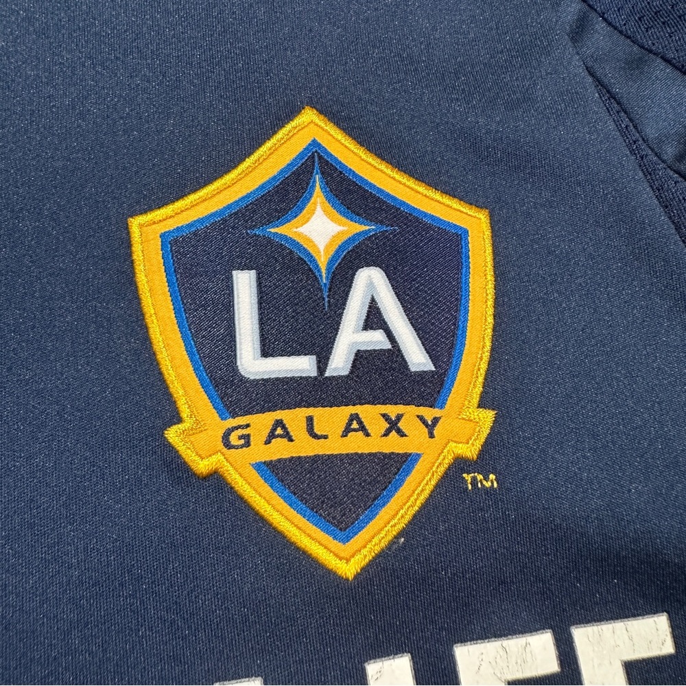 Adidas David Beckham LA Galaxy Soccer Men’s Jersey Size Large 2007 - Picture 7 of 16